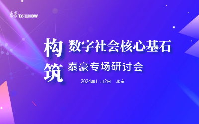 泰豪專場|構(gòu)筑數(shù)字社會(huì)核心基石